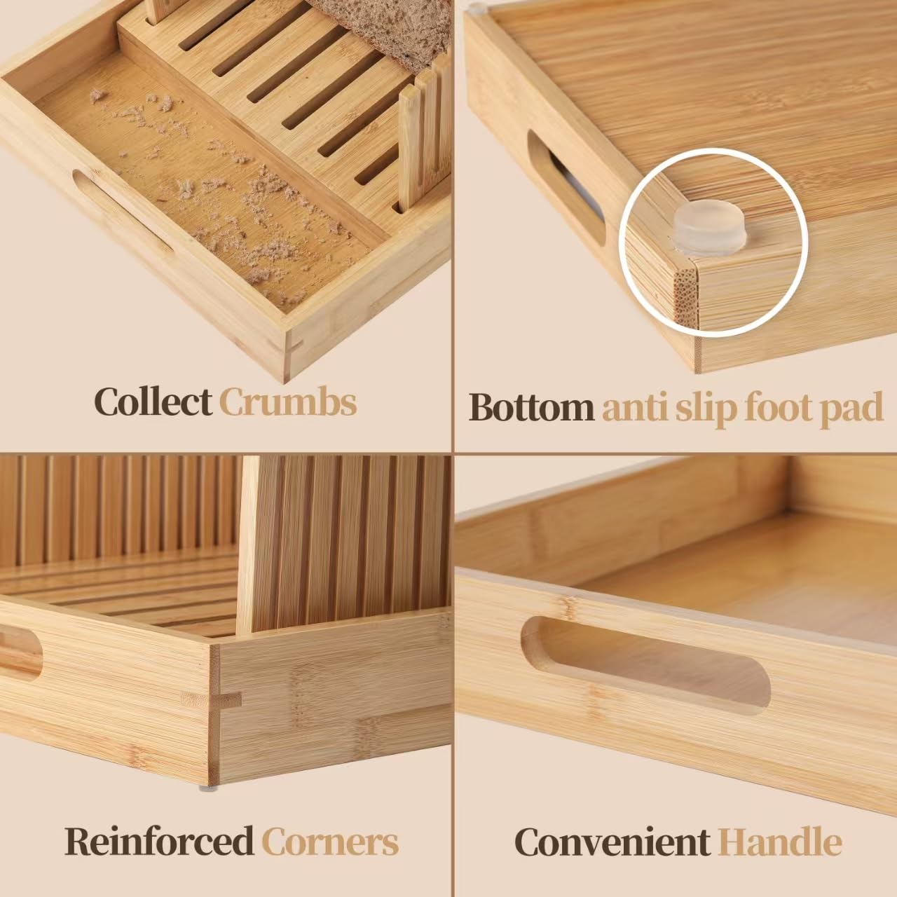 Bread Slicer For Sourdough Rounds & Homemade Bread, 10.5 Adjustable Large Wide Capacity